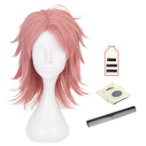 Halloweez Anime Saito Cosplay Wig - Rose Net Synthetic Fiber with Adjustable Size and Heat Resistant Cap - Halloweez